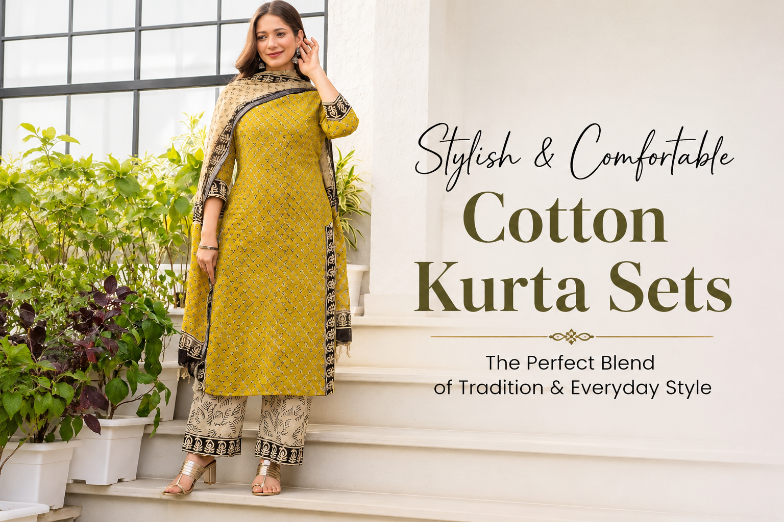 Read more about the article Pure Cotton Kurta Set for Women: A Comfortable and Stylish Choice for Every Occasion