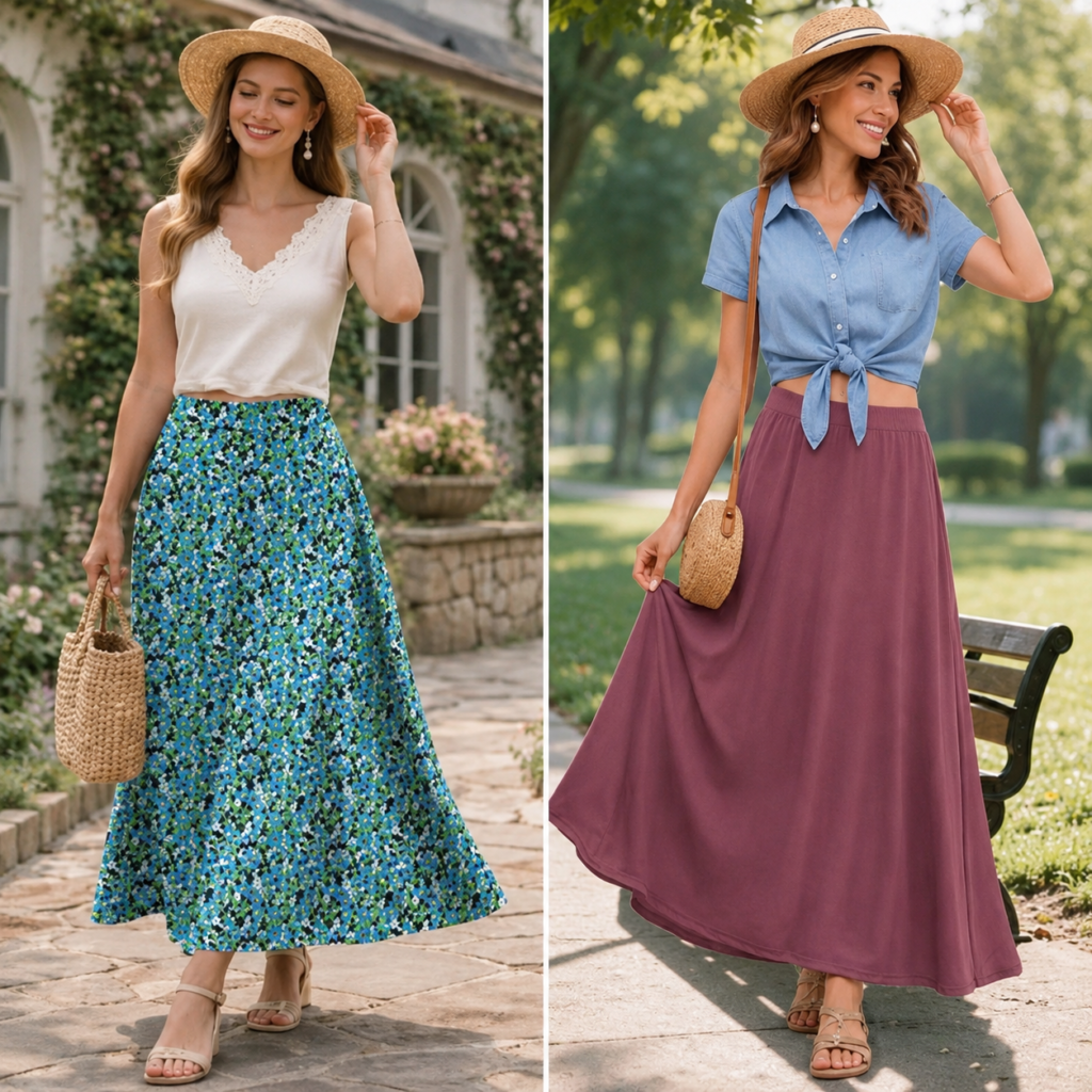 Women's maxi skirts